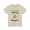 thumbnail image 1 of OVERKILL WE DON'T CARE Cotton Black All Size Unisex Black Shirt, 1 of 2