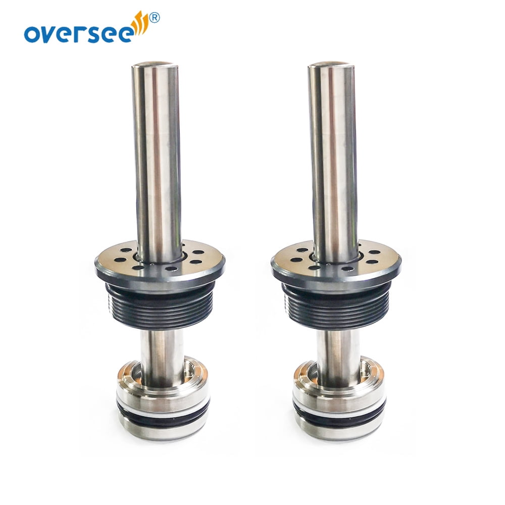 OVERSEE Brush Set 31133-94900 & 31136-94900 For Suzuki Outboard Trim Motor – Includes Spring, For 115-225HP Models
