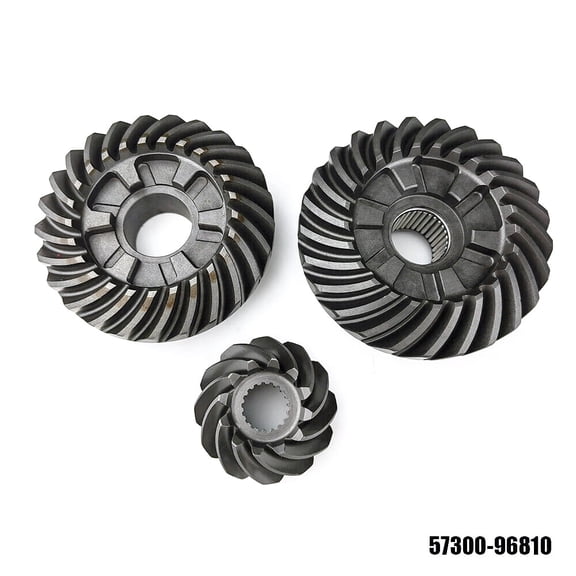 OVERSEE 57300-96810 PINION & GEAR SET For Suzuki DF150 DF175 150HP 175HP Outboard Motor