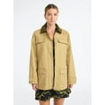 thumbnail image 1 of Scoop Women’s and Women’s Plus Cotton Oversized Cargo Barn Jacket, Midweight, XS-4X, 1 of 5