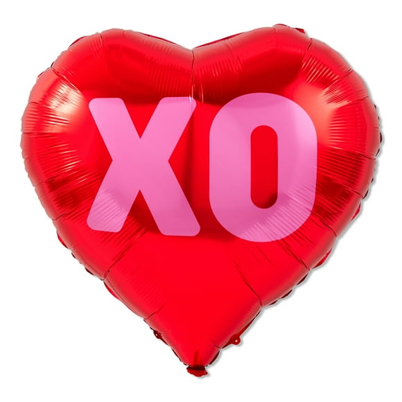 Oversized XOXO Mylar Balloon, Red, 40", Valentine's Day by Way To Celebrate
