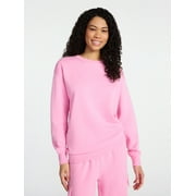 NO BOUNDARIES Soft Fleece Oversized Sweatshirt with Long Sleeves, Women’s XXS-XXL