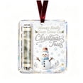 thumbnail image 1 of OVFUIZ Christmas Cash Gift Ornaments Hanging Money Clip, Clear Acrylic Cash Holder with Holographic Sparkle for Christmas Tree Decorations Display, 1 of 7