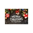 thumbnail image 1 of OVFUIZ Christmas Door Mat 24x16in Grip-Enhanced Absorbent Rug Christmas Welcome Mat for Front Door Entryway Living Room Home Decorations, 1 of 6