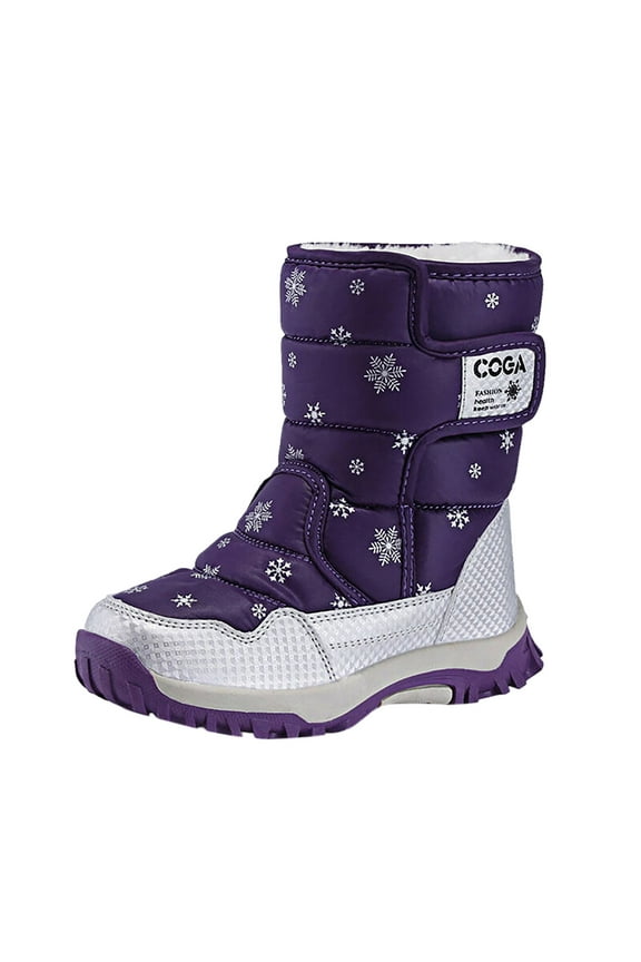 Children Snow Boots Shoes Winter Boots Lovely Kids Shoes Students Sneakers Boot Toddler Casual Cute Prewalker Footwear Baby Daily First Walkers