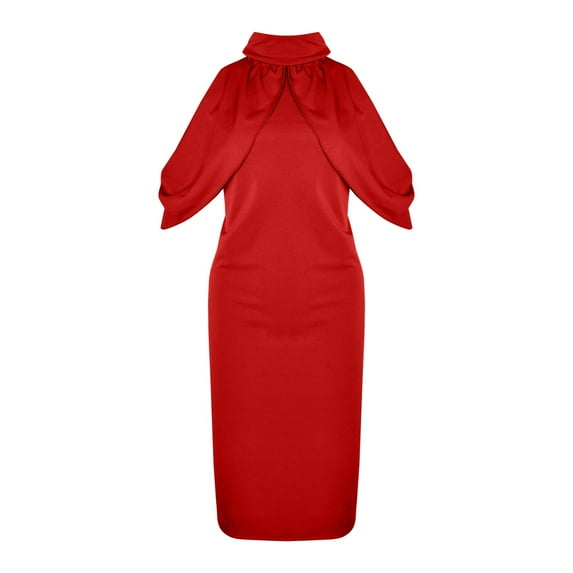 OVINYER Dress Fashion Solid Color Simple Delicate For All Occasions For Vacation Travel Date