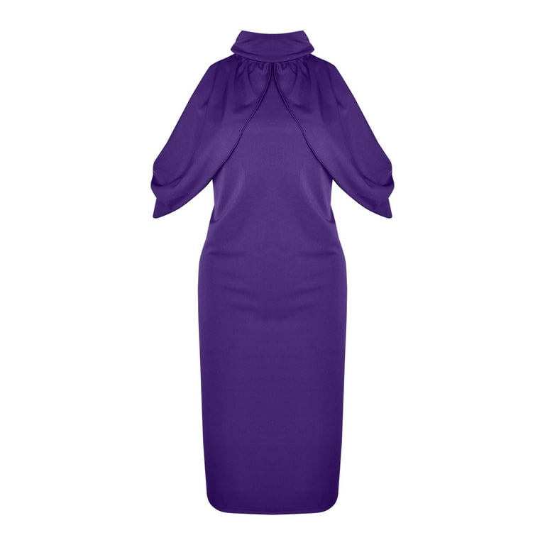 purple color dress simple Purple Silk Dress, Silk Dress, Wrap Dress, Bridesmaid Dress, Wedding Guest  Dress, Women Dress, Evening Dress, Long Dress