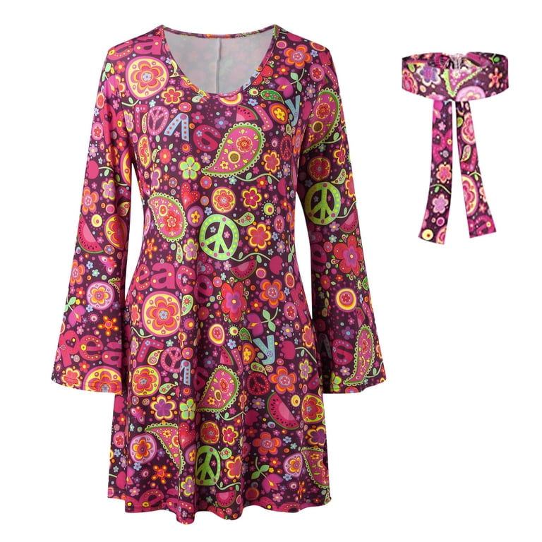 princess polly baby blue dress How to Dress Like a Hippie Embracing the Boho Hippie Style main image 1