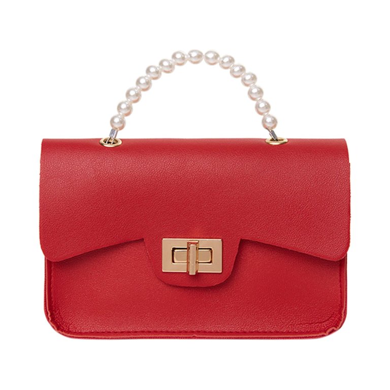 Women\'s One Shoulder Messenger Bag Red RFID Anti Thief Crossbody Bag for Women Waterproof Shoulder  main image 4