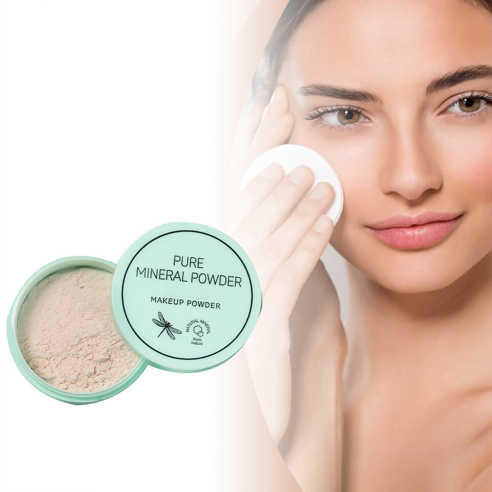 OVINYER Loose Mint Setting Loose Powder Loose Powder Long Lasting