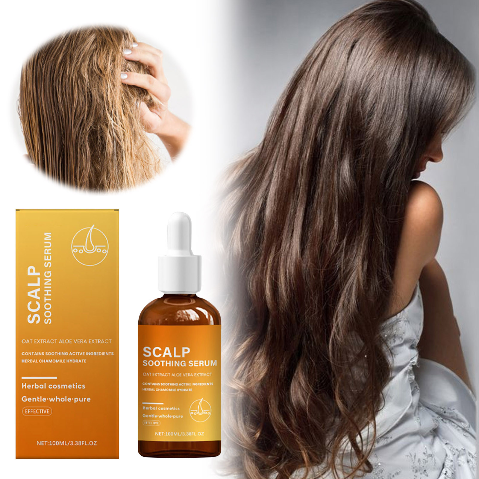 OVINYER Scalp Care Scalp Nourishes Hair Nourishes And Softens Hair And