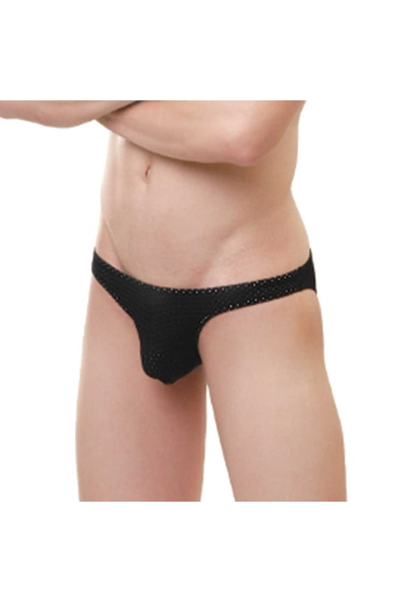 Underwear Mens Running Sports Sexy Breathable Nylon Comfortable High Elastic Men's Briefs Underpanties Comfort Undies