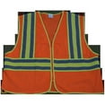 thumbnail image 1 of OVM2-CB2-S-M Safety Vest Ansi Class Ii Orange Mesh Contrast Binding 2, Small & Medium, 1 of 1