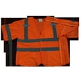 thumbnail image 1 of OVM3-5PB-S-M Safety Vest Orange Mesh, Ansi-Isea Class 3, 207-2006, 5-Point Breakaway, Small & Medium, 1 of 1