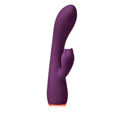 OVO Beacon LED Rabbit Vibrator, Purple