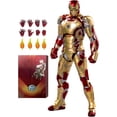 thumbnail image 1 of OVONNI 7 Inch Ironman MK42 Action Figure,Exquisite Painting Collectible Figure with Lots of Accessories (1/10 Scale), 1 of 7