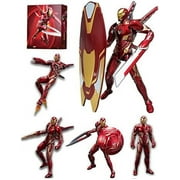 OVONNI Ironman MK50 Deluxe Version,All Joints Movable 7 Inch Collectible Action Figure,Multi Weapon Accessories