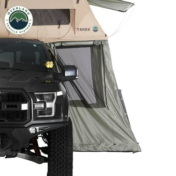 OVS TMBK Roof Top Tent Annex Green Base With Black Floor & Travel Cover 18019833