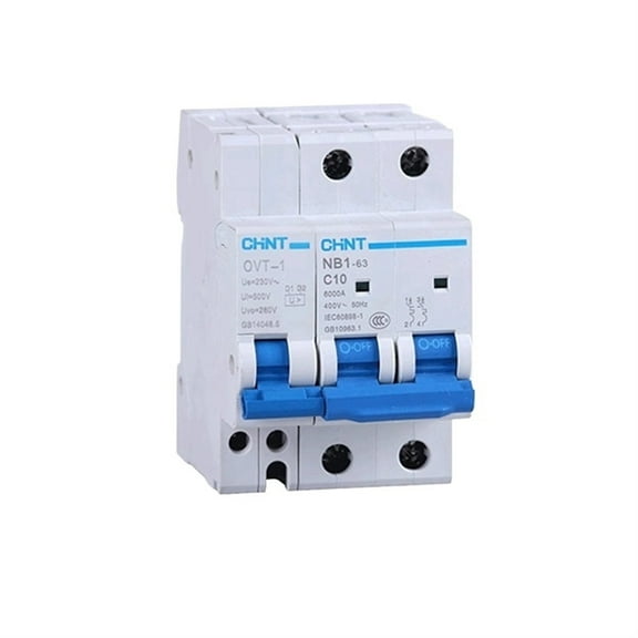 OVT-1 NB1-63 POV-1 Over Voltage Protection Sobretensiónes Permanente 40A 16A 20A 25A 32A 63A Miniature Circuit Breaker MCB