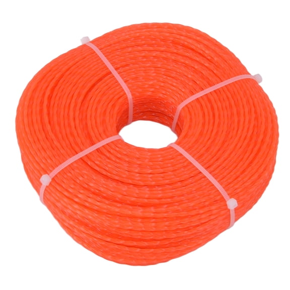 OVTSC 2.4mm 120m Nylon String Trimmer Line Twisted 0.095 inch Twist Cord Weed Eater Cutting Rope for Husqvarna Stihl Ryobi Lawn Mower Heavy Duty Grass Trimming Outdoor Garden Power Part