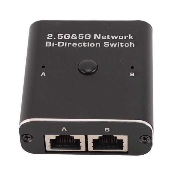 OVTSC 2.5G 5G Network Bidirectional Switch 2 in 1 Out or 1 in 2 Out 2 Port RJ45
