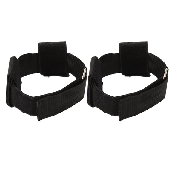 OVTSC 2pcs Weight Lifting Foot Strap Adjustable Dumbbell Ankle Weights For Tibialis Trainer Shin Splint Relief 12 inches / 30.48 cm