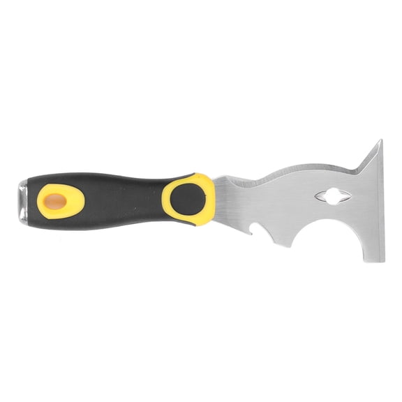 OVTSC 3-Inch Stainless Steel Putty Knife Thickened Scraper with Ergonomic Rubber Handle, Professional Paint and Plaster Scraper for Home Repair & Cleaning (7.5 cm)
