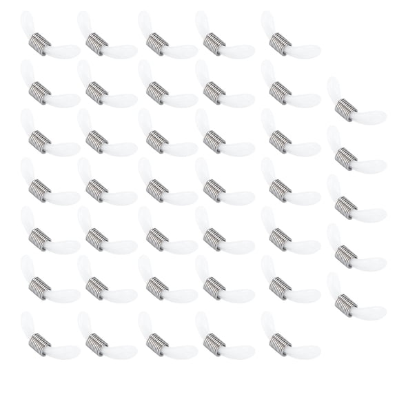 OVTSC 40Pcs Eyeglass Chain Ends Adjustable Comfortable Durable Holder Chain Silicon Non Slip Connector Rings For Eyeglasses Sunglasses 7.00x5.00x2.00 inches / 17.78x12.70x5.08 cm