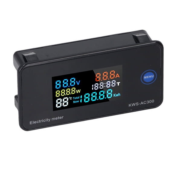OVTSC AC Multimeter with Open Transformer 50-300V 100A Voltage Current Power Energy Meter