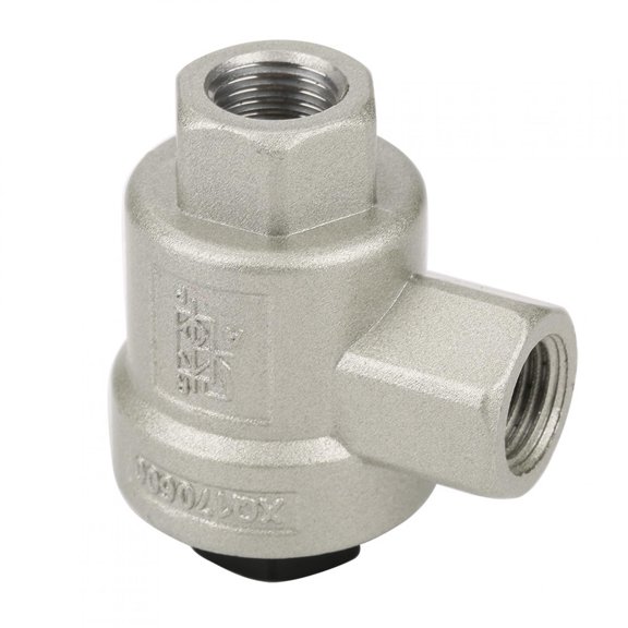 OVTSC Aluminum Alloy G1/4 Thread Connector Quick Exhaust Air Flow Control Valve XQ170600 High Efficiency Cylinder Pneumatic Adjusting Reversing Valve Dual Scale 2.1 in / 5.3 cm