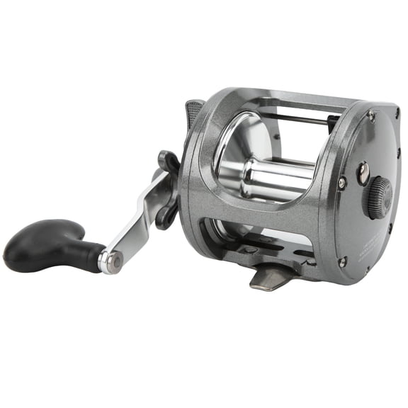 OVTSC BC9000L Metal Trolling Drum Fishing Reels 3.6:1 Speed Baitcasting Reel Left Handed 8.27 inches / 21 cm For Saltwater Freshwater Outdoor Angling Premium Tackle Equipment