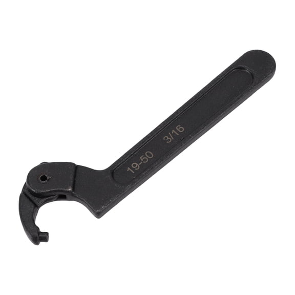 OVTSC C Hook Spanner Wrench 3/4 To 2 Inch Adjustable Hook Wrench for Home Plumbing Appliance Repair