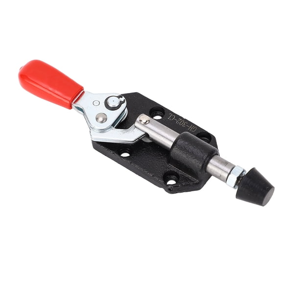 OVTSC Cast Iron Push Pull Toggle Clamp, Heavy Duty DIY Woodworking Fixed Clamp & Welding Jig, 10 Inches / 25.4 cm