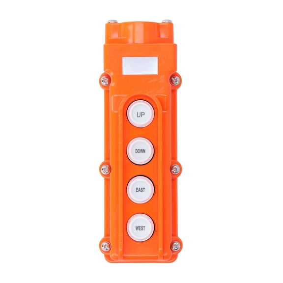 OVTSC Crane Remote Control Hoist Push Button Box Controller Rainproof Industrial Electrical Switch 220V/500V 5A COB-62 Waterproof IP65 Rating For Material Handling Equipments