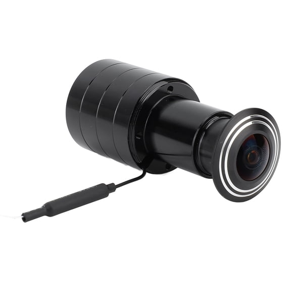 OVTSC Door Peephole Camera, 180 Degree Wide Angle 1080P HD Wireless WiFi Security Camera with 2-Way Talk, Motion Detection, Night Vision for Tuya APP (1.26 in / 32mm Lens)