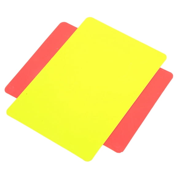 OVTSC Football Red And Yellow Cards Record Soccer Games Referee Tool Equipment Premium Penalty Cards Set For Sports Matches Competitive Athletics Accessories And Gear