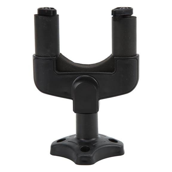 OVTSC Guitar Wall Mount Holder Rack Hook Keeper Support Bracket Instrument Accessory for Bass and Acoustic Guitars, Heavy Duty Wall Mount Bracket - 14.00x10.00x4.00 Inches / 35.6x25.4x10.2 cm Black