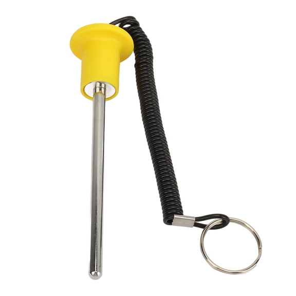 OVTSC Gym Weight Stack Pin - 8mm Selector Lock Pin with Magnetic Lanyard for Weight Stacks, Heavy Duty Exercise Machine Attachment for Fitness Training (8mm Diameter / 0.31 inches)