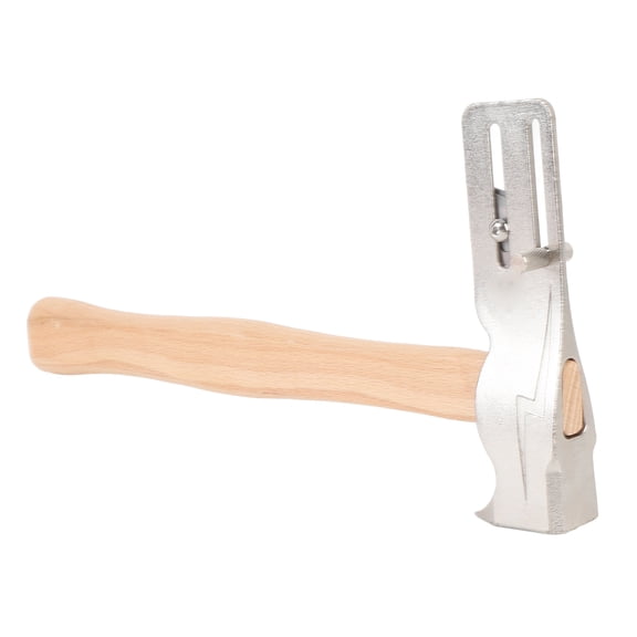 OVTSC Magnetic Roofing Hammer Multi Functional Ergonomic Handle Roofing Hatchet for Roof Construction and Repair, Professional Wood Woodworking Hand Tool 14.5 inches / 37 cm