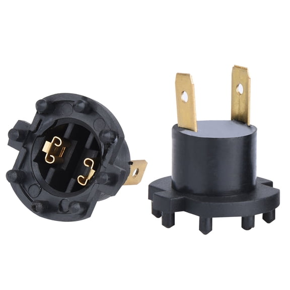 OVTSC Pair of Headlight Socket Bulb Holder for Mazda 3 5 Kawasaki Aprilia B28V510A3