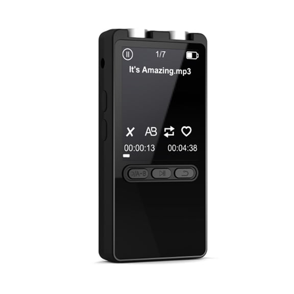OVTSC Portable Voice Recorder Support BT 5.2 MP3 Player 1.77 Inch Screen for Meetings Interview 32G