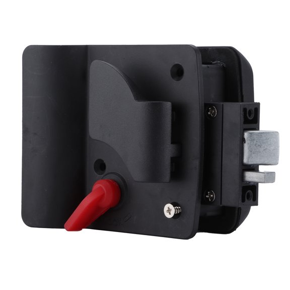 OVTSC Premium Camper Door Latch Tough Zinc Alloy Lock with 2 Keys Dual Open Inside and Outside Secure Deadbolt Entry Lock Set for RV Marine Trailers Large Vehicles (10.6 x 9.1 in / 27 x 23 cm)