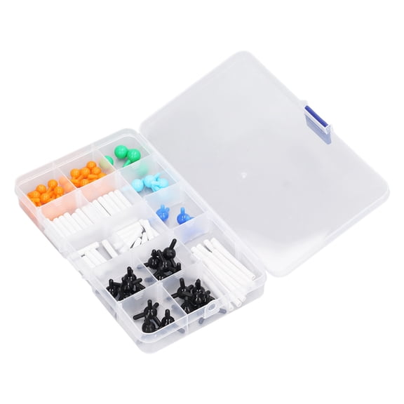 OVTSC Premium Chemistry Molecular Model Kit, 3112 Vibrant Color 3D Educational Micro Molecular Structures Model for High School College Students Teachers Organic Chemistry Learning Set (18 x 10 in)