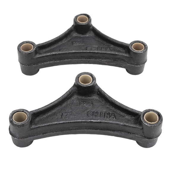 OVTSC Premium Double Eye Curved Leaf Spring Equalizer EQ 356 for 1.75 inches / 4.45 cm Wide Springs Trailer Center Pivot Heavy Duty Tandem Axle Suspension Kit (2 Pcs)