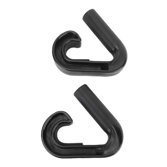 OVTSC Premium Neutral Grip Handles for Pull Up Bar Non Slip Ergonomic Hooks for Home Gym Exercise Machine Weight Lifting Strength Training 2 Pcs Set Pack (17x16x6 inches / 43.18x40.64x15.24 cm)