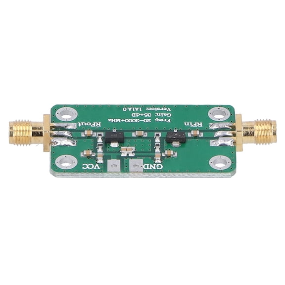 OVTSC RF Low Noise Amplifier Module LNA 20-3000MHz Wideband RF Power Amplifier with 35dB High Gain, Premium Low Noise Amplifier for Electronic Components, 9.0x4.0 in / 22.8x10.1 cm