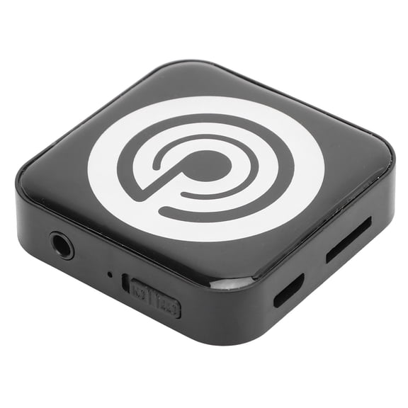 OVTSC S01 Mini Portable MP3 Player Wireless Bluetooth Digital Walkman Audio Music Player Black, Supports Up To 32GB Micro SD Card, Built-in Battery, 3.5mm Jack (3.94 inches / 10.00 cm)