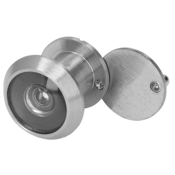 OVTSC Safety Door Viewer Anti Theft Household Pure Copper Peephole with Back Cover for Home Office Hotel Security Protection Replacement 1.2 inches Easy Installation