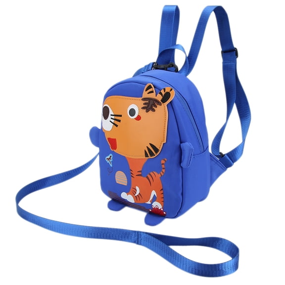 OVTSC Toddler Harness Backpack, Cute Cartoon Baby Safety Leash Schoolbag for Boys and Girls (10.6 x 10.2 x 2.0 inches / 27.0 x 26.0 x 5.0 cm), Red