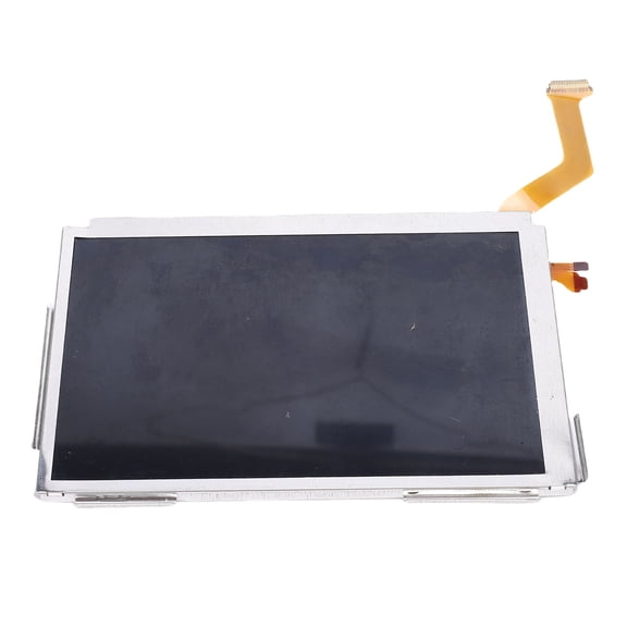 OVTSC Top Upper LCD Screen Display Replacement for Nintendo New 3DS XL LL 2015 Game Console Repair Parts Assembly with Glass Material (16 inches / 40.6 cm)